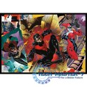 Puzzle 4x250 elementów Batman w akcji
