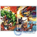 Puzzle 4x250 elementów Bohaterskie dni Avengers
