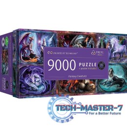 Puzzle 9000 elementów Fantasy Creatures Anne Stokes