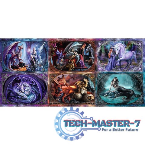 Puzzle 9000 elementów Fantasy Creatures Anne Stokes Puzzle 9000 elementów Fantasy Creatures Anne Stokes