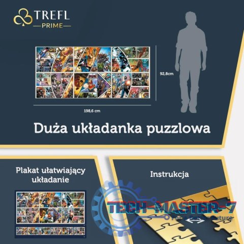 Puzzle 9000 elementów Marvel Across the Comic Universe Puzzle 9000 elementów Marvel Across the Comic Universe