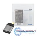 Adapter USB Type-C, do mini DB/F, 8K