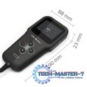Cyfrowy tester akumulatora 3w1 z LCD | 6V | 12V | 24V | 30Ah- 200Ah