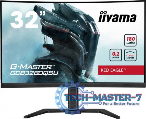 Monitor 32 cale GCB3280QSU-B2,VA,QHD,180Hz,1500R,0.2ms,4xUSB,350cd Monitor 32 cale GCB3280QSU-B2,VA,QHD,180Hz,1500R,0.2ms,4xUSB,350cd