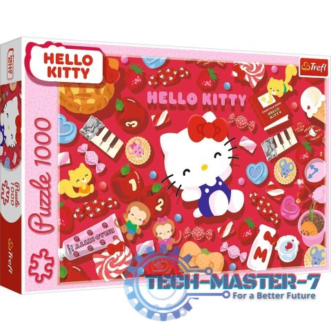 Puzzle 1000 elementów Hello Kitty Puzzle 1000 elementów Hello Kitty