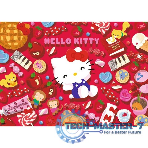 Puzzle 1000 elementów Hello Kitty Puzzle 1000 elementów Hello Kitty