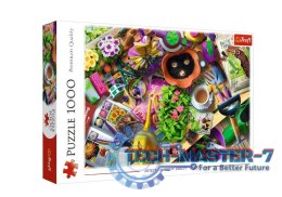 Puzzle 1000 elementów Porządki w ogrodzie