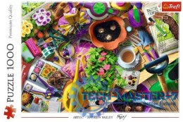 Puzzle 1000 elementów Porządki w ogrodzie