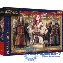 Puzzle 1000 elementów Władca Pierścieni Wojna Rohirrimów