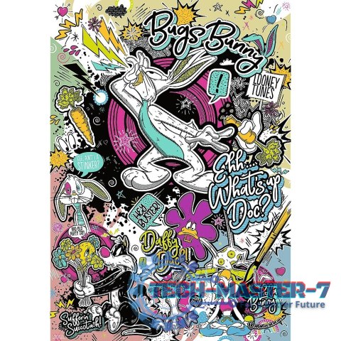 Puzzle 1000 elementów Zwariowane Melodie Looney Tunes Puzzle 1000 elementów Zwariowane Melodie Looney Tunes