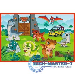 Puzzle 2x24 elementy Małe dinozaury Jurassic World