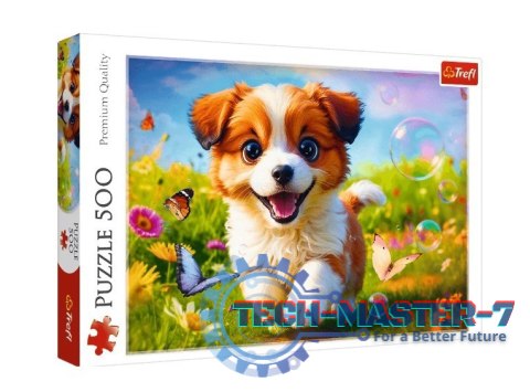 Puzzle 500 elementów Wesoły piesek Puzzle 500 elementów Wesoły piesek