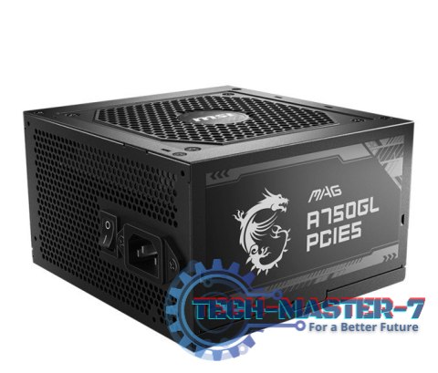 Zasilacz MAG A750GL PCIE5 II 750 W 80PLUS GOLD F.MODULAR Zasilacz MAG A750GL PCIE5 II 750 W 80PLUS GOLD F.MODULAR