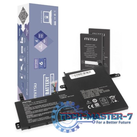 Bateria B31N1842 do Asus Vivobook K513E M513I S513E V531FA X531F 3550 mAh (42 Wh) 11.4V Bateria B31N1842 do Asus Vivobook K513E M513I S513E V531FA X531F 3550 mAh (42 Wh) 11.4V