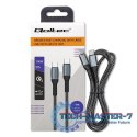 Kabel USB 2.0 typ C | USB 2.0 typ C 100W | QC 3.0 | PD | 1m | Czarny