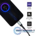 Kabel USB 2.0 typ C | USB 2.0 typ C 100W | QC 3.0 | PD | 1m | Czarny