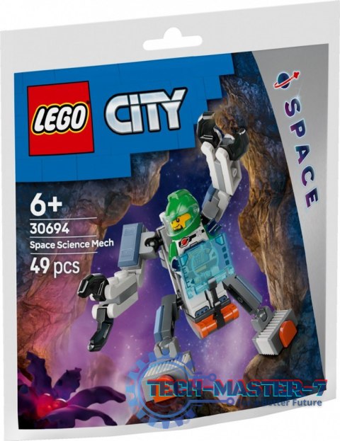 Klocki City 30694 Kosmiczny mech naukowy Klocki City 30694 Kosmiczny mech naukowy