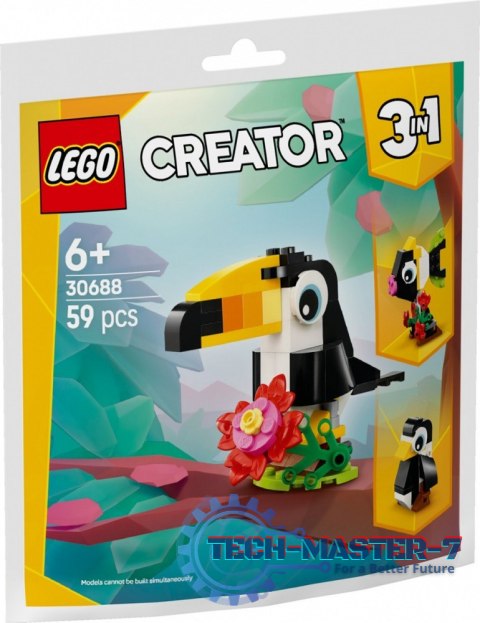 Klocki Creator 30688 Tropikalny tukan Klocki Creator 30688 Tropikalny tukan
