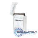 Pudełko ochronne 2xHDD 2.5 cala, transparentne