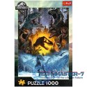 Puzzle 1000 elementów W świecie Parku Jurajskiego dinozaury