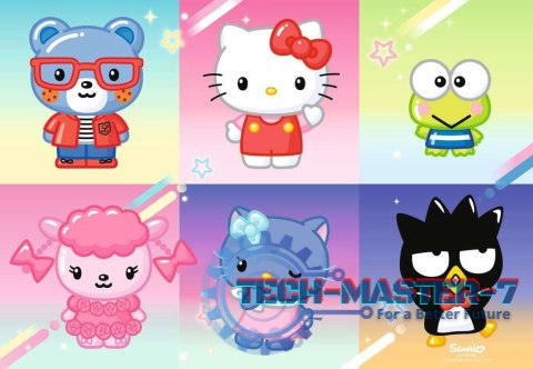 Puzzle 2x24 elementy Hello Kitty Puzzle 2x24 elementy Hello Kitty