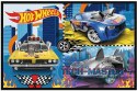 Puzzle 2x70 elementów Hot Wheels Samochodziki