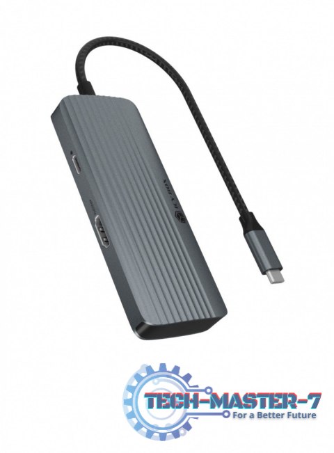 Stacja dokująca IB-DK4022a-CPD 6w1, HDMI,USB,PD Stacja dokująca IB-DK4022a-CPD 6w1, HDMI,USB,PD