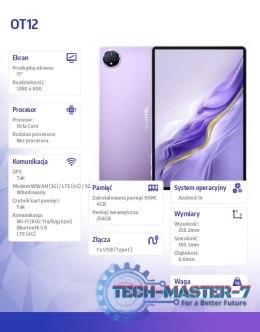 Tablet OT12 4G 11
