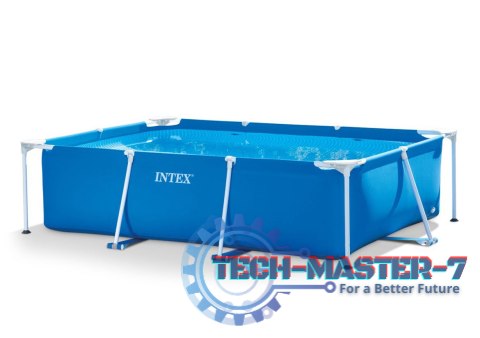 Basen stelażowy ogrodowy prostokątny 211x137 cm 28270 INTEX INTEX Basen stelażowy ogrodowy prostokątny 211x137 cm 28270 INTEX INTEX