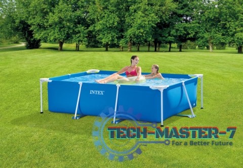 Basen stelażowy ogrodowy prostokątny 211x137 cm 28270 INTEX INTEX Basen stelażowy ogrodowy prostokątny 211x137 cm 28270 INTEX INTEX