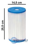 Filtr filtry 6 sztuk typ B do pompy Intex 29005 INTEX