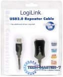 Kabel USB LOGILINK USB 2.0 typ A (gniazdo) 5