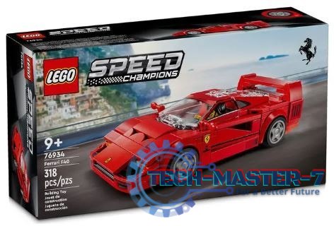 Klocki Speed Champions 76934 Supersamochód Ferrari F40 Klocki Speed Champions 76934 Supersamochód Ferrari F40