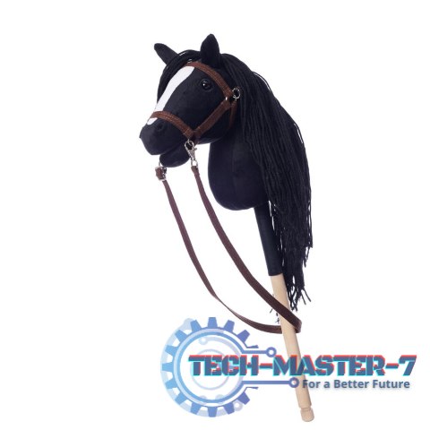 Koń na kiju Hobby Horse HOPPIHORSE A4 czarny Koń na kiju Hobby Horse HOPPIHORSE A4 czarny