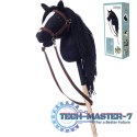 Koń na kiju Hobby Horse HOPPIHORSE A4 czarny