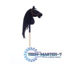 Koń na kiju Hobby Horse HOPPIHORSE A4 czarny