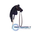 Koń na kiju Hobby Horse HOPPIHORSE A4 czarny