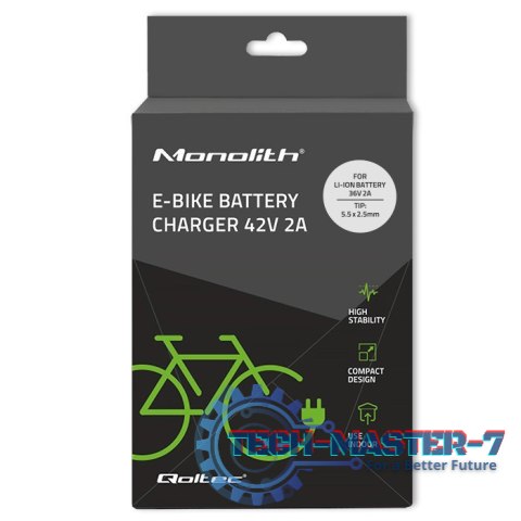 Ładowarka do baterii roweru elektrycznego 36V | 42V | 2A | 5.5*2.5 Ładowarka do baterii roweru elektrycznego 36V | 42V | 2A | 5.5*2.5