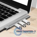 Smukły HUB USB-C do 1x USB-A 3.0 3xUSB-A 2.0