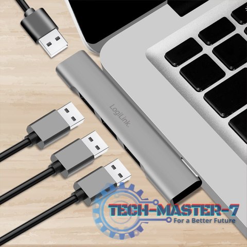 Smukły HUB USB-C do 1x USB-A 3.0 3xUSB-A 2.0 Smukły HUB USB-C do 1x USB-A 3.0 3xUSB-A 2.0