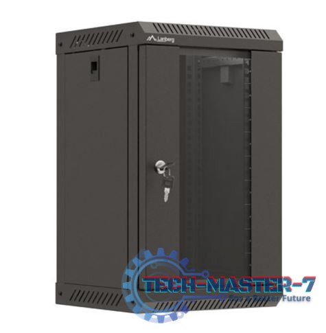 Szafa instalacyjna rack wisząca 10 cali 9U 300x300 czarna Szafa instalacyjna rack wisząca 10 cali 9U 300x300 czarna