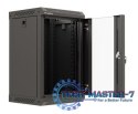 Szafa instalacyjna rack wisząca 10 cali 9U 300x300 czarna