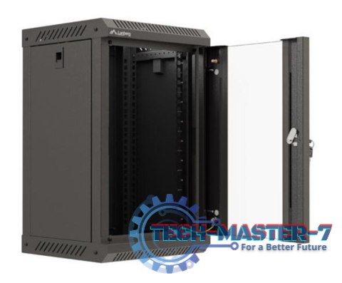 Szafa instalacyjna rack wisząca 10 cali 9U 300x300 czarna Szafa instalacyjna rack wisząca 10 cali 9U 300x300 czarna