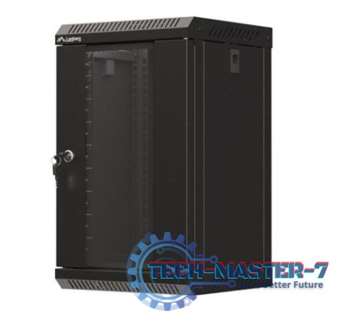 Szafa instalacyjna rack wisząca 10 cali 9U 300x300 czarna Szafa instalacyjna rack wisząca 10 cali 9U 300x300 czarna