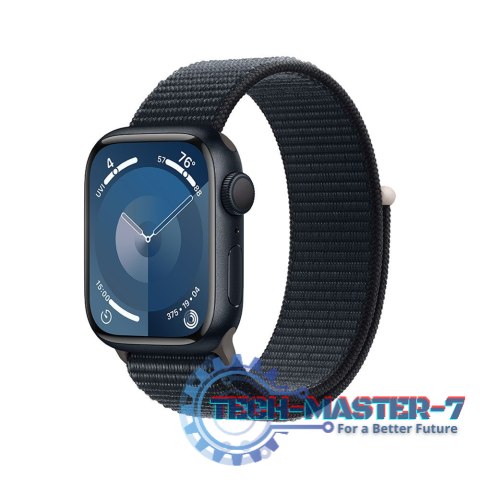 Watch Series 9 GPS, 45mm Koperta z aluminium w kolorze północy z opaską sportową w kolorze północy Watch Series 9 GPS, 45mm Koperta z aluminium w kolorze północy z opaską sportową w kolorze północy