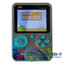 Konsola przenośna do gier mini retro szara