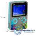 Konsola przenośna do gier mini retro szara
