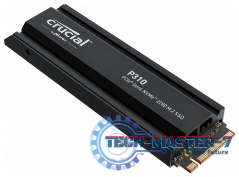 Dysk SSD CRUCIAL CT1000P310SSD5 (M.2 2280″ /1 TB /PCI Express 4.0 /7100MB/s /6000MB/s)