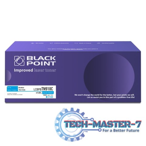 Toner BLACK POINT LCBPBTN910C Brother TN-910C
