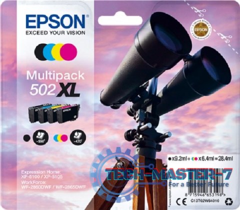 Zestaw tuszy EPSON C13T02W64010 Zestaw tuszy EPSON C13T02W64010